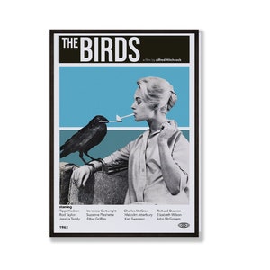 VINTAGE INSPIRED Movie Print, Retro Movie Poster, Mid-Century Modern, Retro TV Show Poster, Minimal Movie Art, Migliori film di tutti i tempi, Arte