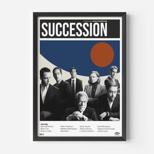 VINTAGE INSPIRED Movie Print, Retro Movie Poster, Midcentury Modern, Retro TV Show Poster, Minimal Movie Art, Best Movies of All Time, Art