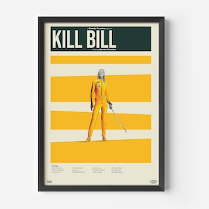 VINTAGE INSPIRED Movie Print, Retro Movie Poster, Midcentury Modern, Retro TV Show Poster, Minimal Movie Art, Best Movies of All Time, Art