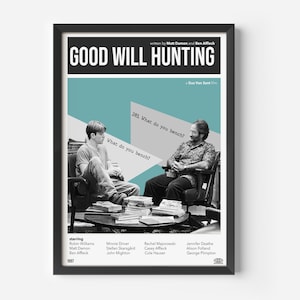 VINTAGE INSPIRED Movie Print, Retro Movie Poster, Midcentury Modern, Retro TV Show Poster, Minimal Movie Art, Best Movies of All Time, Art