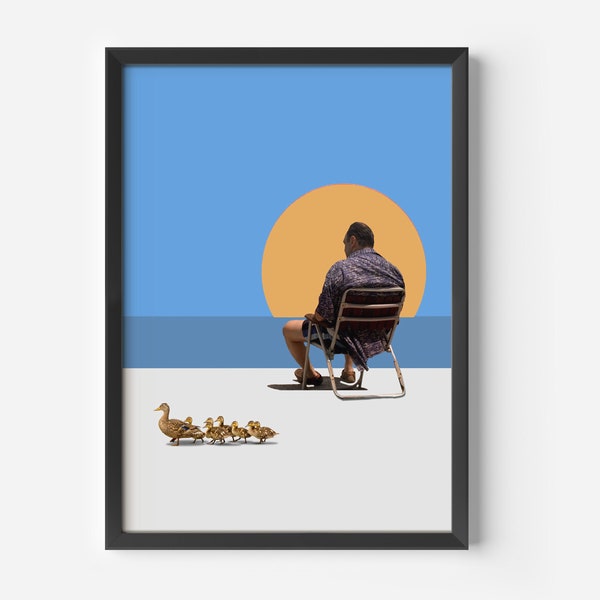 VINTAGE INSPIRED tv show Print, Retro Movie Poster, Midcentury Modern, Retro TV Show Poster, Minimal Movie Art, Best Movies of All Time, Art