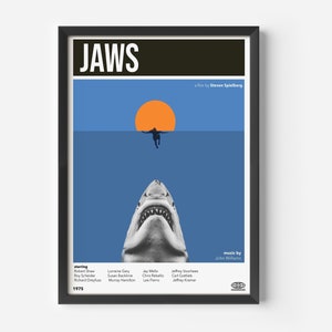 VINTAGE INSPIRED Movie Print, Retro Movie Poster, Midcentury Modern, Retro TV Show Poster, Minimal Movie Art, Best Movies of All Time, Art