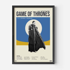 VINTAGE INSPIRED Movie Print, Retro Movie Poster, Midcentury Modern, Retro TV Show Poster, Minimal Movie Art, Best Movies of All Time, Art