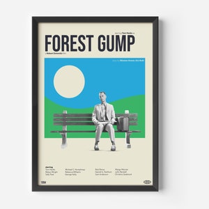 VINTAGE INSPIRED Film Print, Retro Film Poster, Midcentury Modern, Retro TV Show Poster, minimale Filmkunst, beste Filme aller Zeiten, Kunst