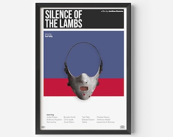 羊たちの沈黙の映画ポスター - Etsy 日本