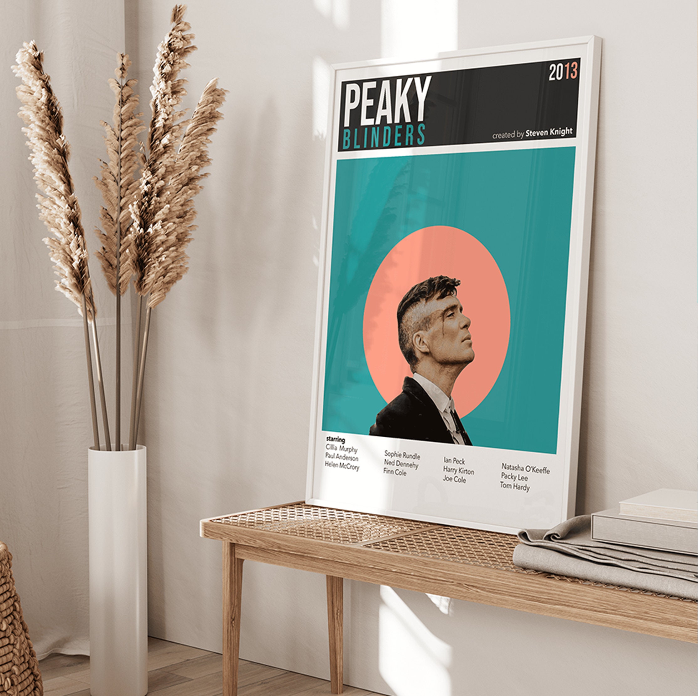 VINTAGE INSPIRED Tv Print, Retro Movie Poster, Midcentury Modern, Retro