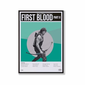VINTAGE INSPIRED tv show Print, Retro Movie Poster, Midcentury Modern, Retro TV Show Poster, Minimal Movie Art, Best Movies of All Time, Art