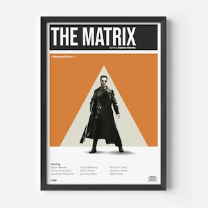 VINTAGE INSPIRED tv show Print, Retro Movie Poster, Midcentury Modern, Retro TV Show Poster, Minimal Movie Art, Best Movies of All Time, Art