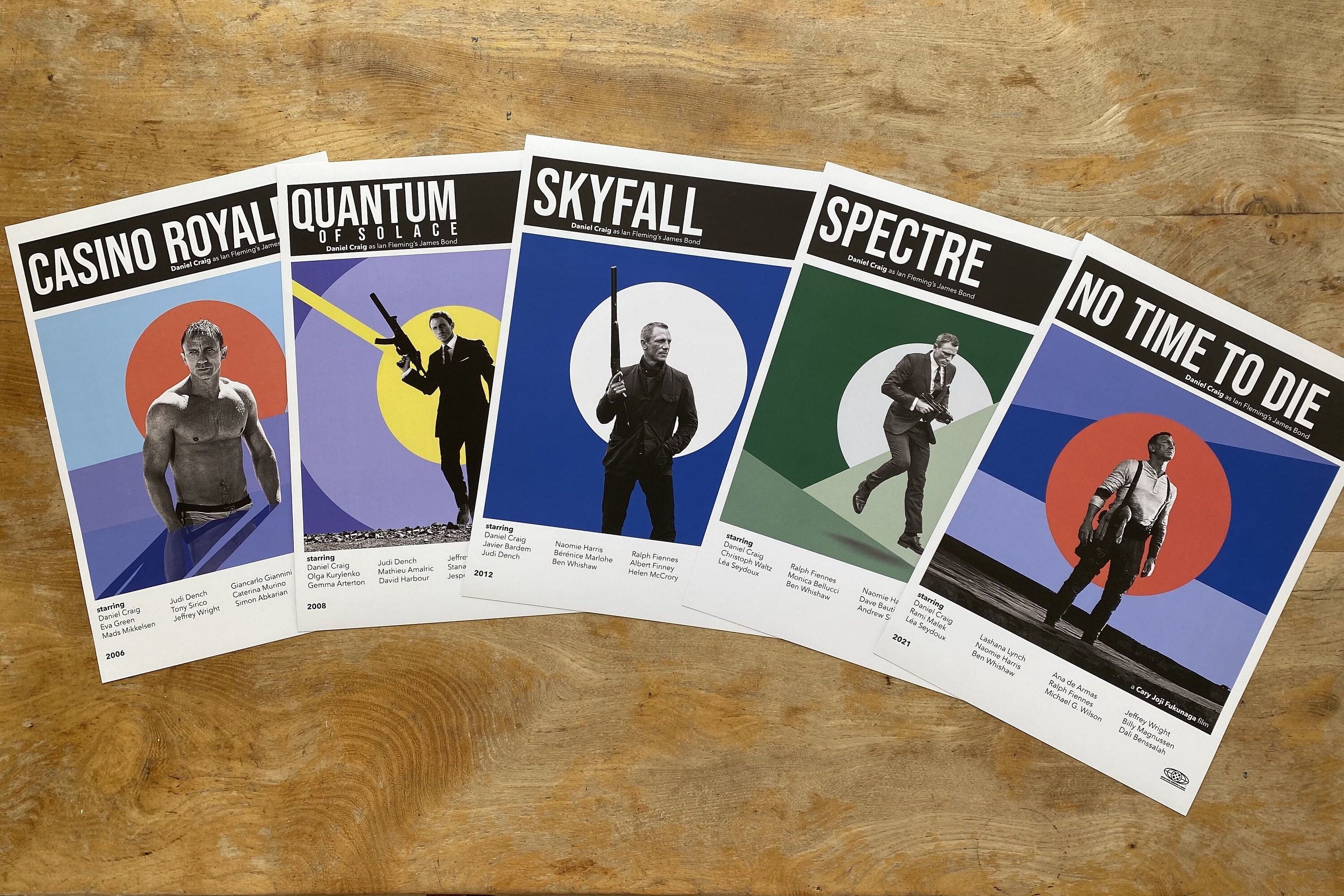 The DC James Bond Collection - Limited Edition Set of 5
