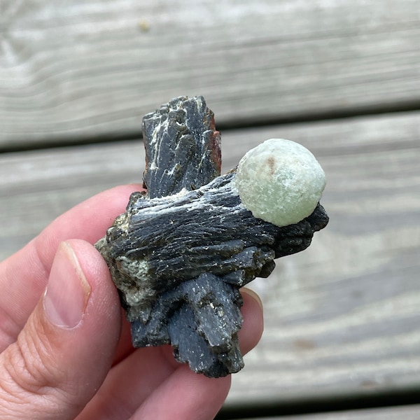 Prehnite with Epidote Cluster #1 (Crystal, gemstone, specimen, mineral, carving, tower, sphere, free form, slab, druzy)