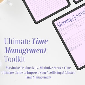 Ultimate Time Management Toolkit - Digital Download/printable PDF
