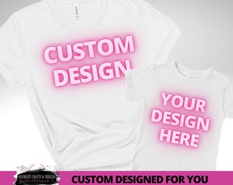 Custom Shirts | Shirt design| Personalized Shirt | Unisex Shirts | Custom Designed | Create Your Own T-shirt