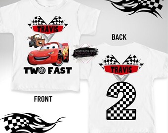 Cars Birthday Shirt: Pixar Inspired Party Tee