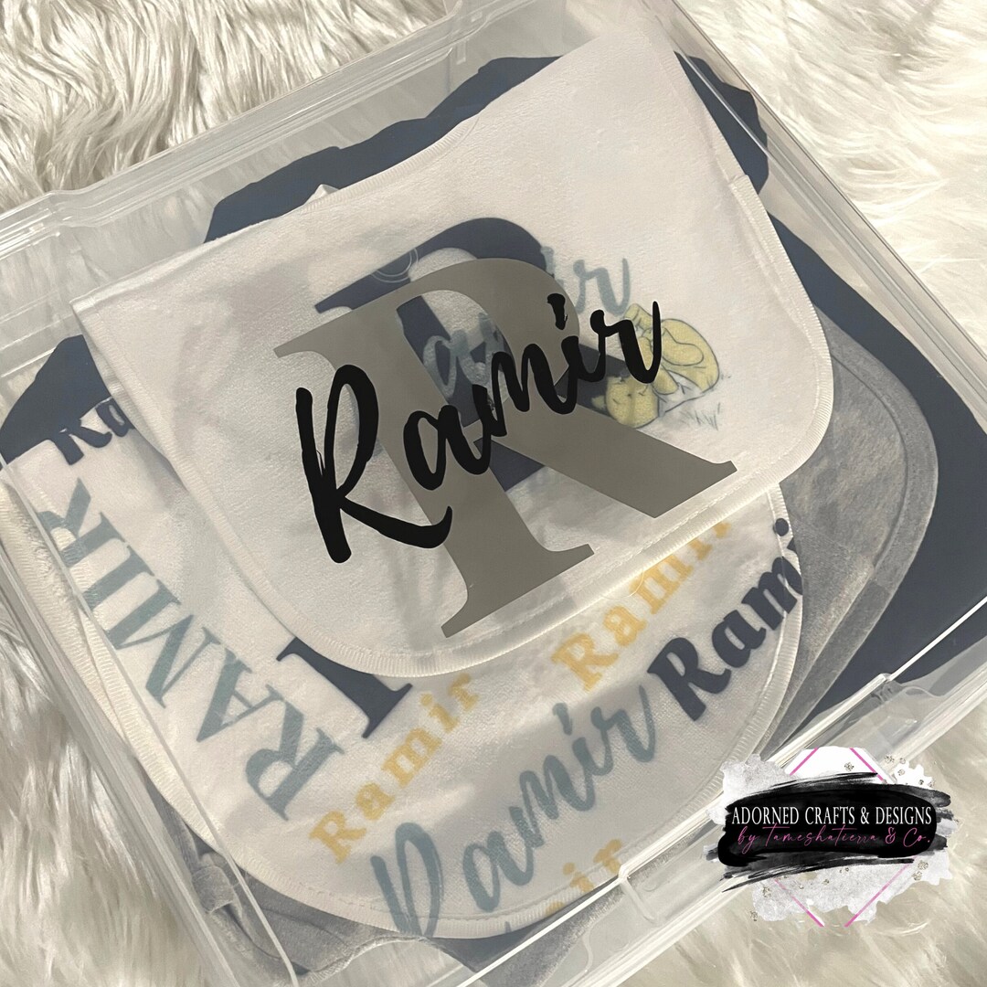 Boy Personalized Baby Box Personalized Baby Boy Box Custom Baby Bundle Babyshower Gifts