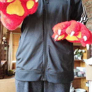 Basic Fursuit Handpaws