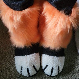 Fursuit Bean Bootz/Feetpaws
