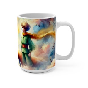 Wunderliche kleine Prinz 15oz Tee- oder Kaffeetasse - Einzigartiges Geschenk für Buchliebhaber