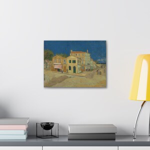 Vincent van Gogh The Yellow House Canvas Art Print Canvas Art Print, Large Wall Art,  Minimalist Art, Gift,Wall Decor
