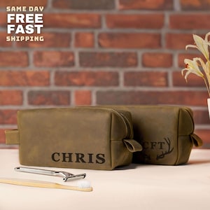Personalisierte Herren Angelgeschenke Kulturtasche, Vatertagsgeschenke für Papa, Jagdgeschenke für ihn Freund, Campinggeschenke für Ehemann, Opa