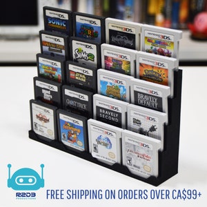 Nintendo DS and 3DS Game Display (1 to 126 Cartridges)