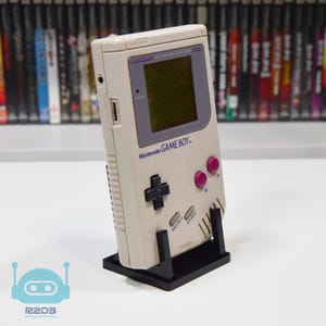 Podstawka pod konsolę akrylową do oryginalnego Game Boy DMG Black Acrylic
