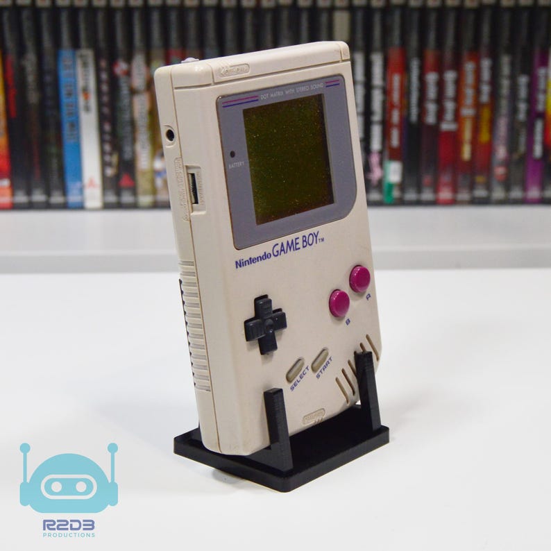 Podstawka pod konsolę akrylową do oryginalnego Game Boy DMG Black Acrylic