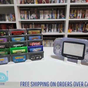 ゲームボーイアドバンスゲーム用ディスプレイ 1 台とコンソールディスプレイ 1 台のコンボセット (カートリッジ 1 ～ 72 個)