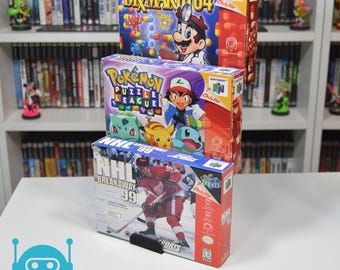 Display für das Super Nintendo Unterhaltung System SNES und Nintendo 64 N64 Boxen (1 bis 4 Boxen)