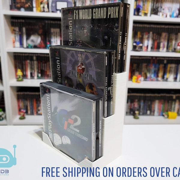 Standard Double CD Jewel Case Display (1 to 10 Cases)