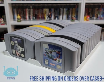 Holder for Nintendo 64 Games (1 to 26 Cartridges)