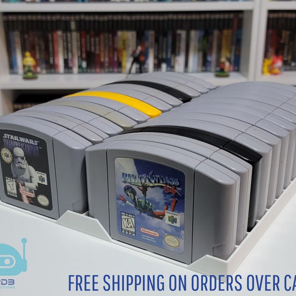 Nintendo 64 Game Holder (1 to 26 Cartridges)