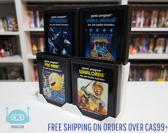 Display for Atari 2600 / 7800 / Colecovision games (1 to 15 Cartridges)