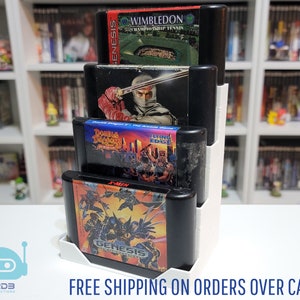 Espositore per giochi SEGA Genesis / MegaDrive (da 1 a 18 cartucce)