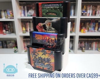 Display für SEGA Genesis / MegaDrive Spiele (1 bis 18 Module)
