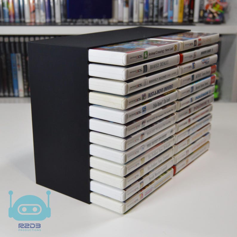 Rack Display for Nintendo 3DS NTSC (north American Boxes) N3DS Games in ...