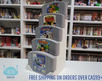 Nintendo 64 Game Display (1 to 16 Cartridges)