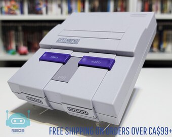 Super Nintendo Entertainment System SNES Classic Mini Clear Acrylic Console Display