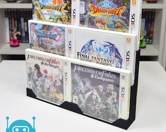 Support pour boîtiers de jeux de Nintendo 3DS NTSC (boîtiers Nord Américains) N3DS (jusqu'à 10 boîtiers)