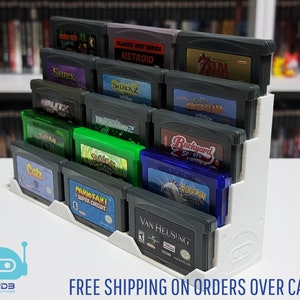 ゲームボーイアドバンスゲーム用ディスプレイ（カートリッジ1～72個）