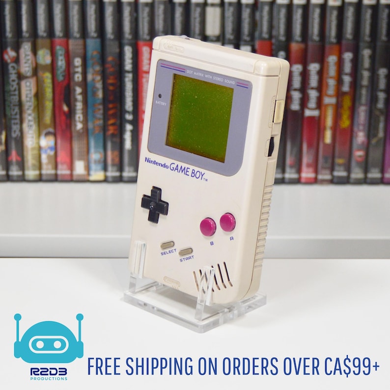 Podstawka pod konsolę akrylową do oryginalnego Game Boy DMG Clear Acrylic