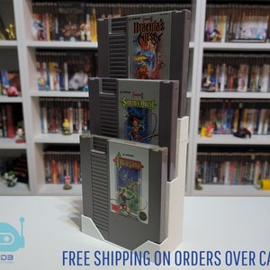 任天堂 NES ゲーム用ディスプレイ (カートリッジ 1 ～ 10 個)