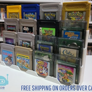 Nintendo Game Boy Game Display 1 to 48 Cartridges image 1