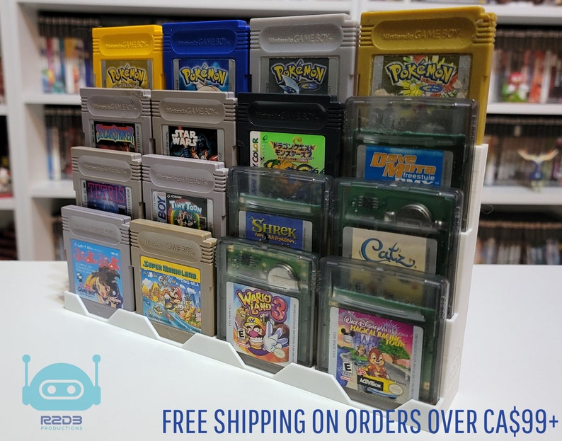 Nintendo Game Boy Game Display 1 to 48 Cartridges image 1