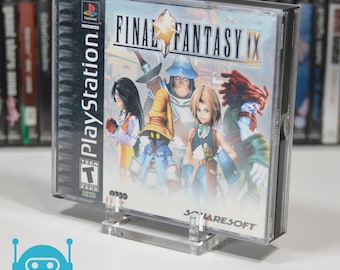 Standard Double CD Jewel PS1 Dreamcast TurboGrafx PC Engine Single Case Acrylic Cartridge Stand