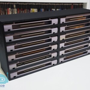 Nes/snes Rack 2 Rows - Rack Display for Super Nintendo Entertainment System SNES NTSC ...
