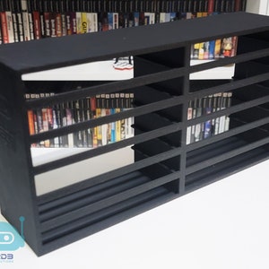 Nes/snes Rack 2 Rows - Rack Display for Super Nintendo Entertainment System SNES NTSC ...