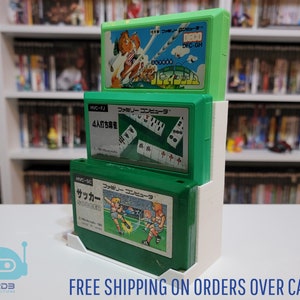 任天堂ファミコンゲーム用ディスプレイ（カートリッジ1～14個）