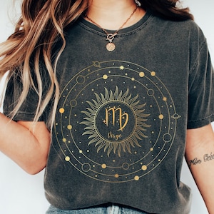 Virgo Shirt, Virgo Gift, Zodiac Shirt, Virgo Birthday Gift, Horoscope Shirt, Virgo Tshirt, Virgo Birthday, Comfort Colors Astrology Shirt