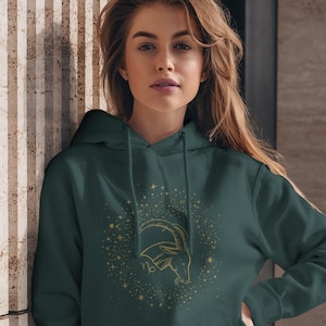 Capricorn Hoodie, Capricorn Gift, Astrology Sweatshirt, Capricorn Birthday Gift, Zodiac Sign Sweatshirt, Gift For Her, Capricorn Pullover
