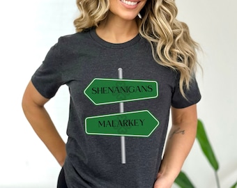 Shenanigans St Patricks Day Shirt, Funny Irish Tee